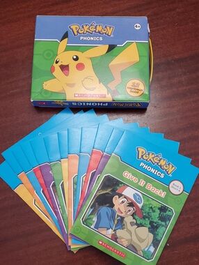 🌞 3 for $30 Pokemon Phonics Book Set
